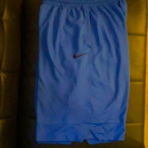 Nike navy blue basketball long shorts size XL